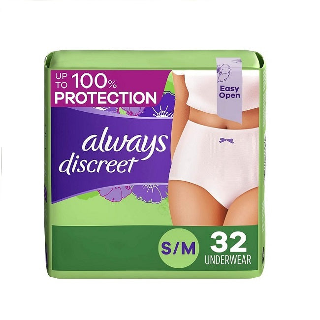 Always Discreet Maximum Protection Incontinence Underwear - Extra Large -  15's