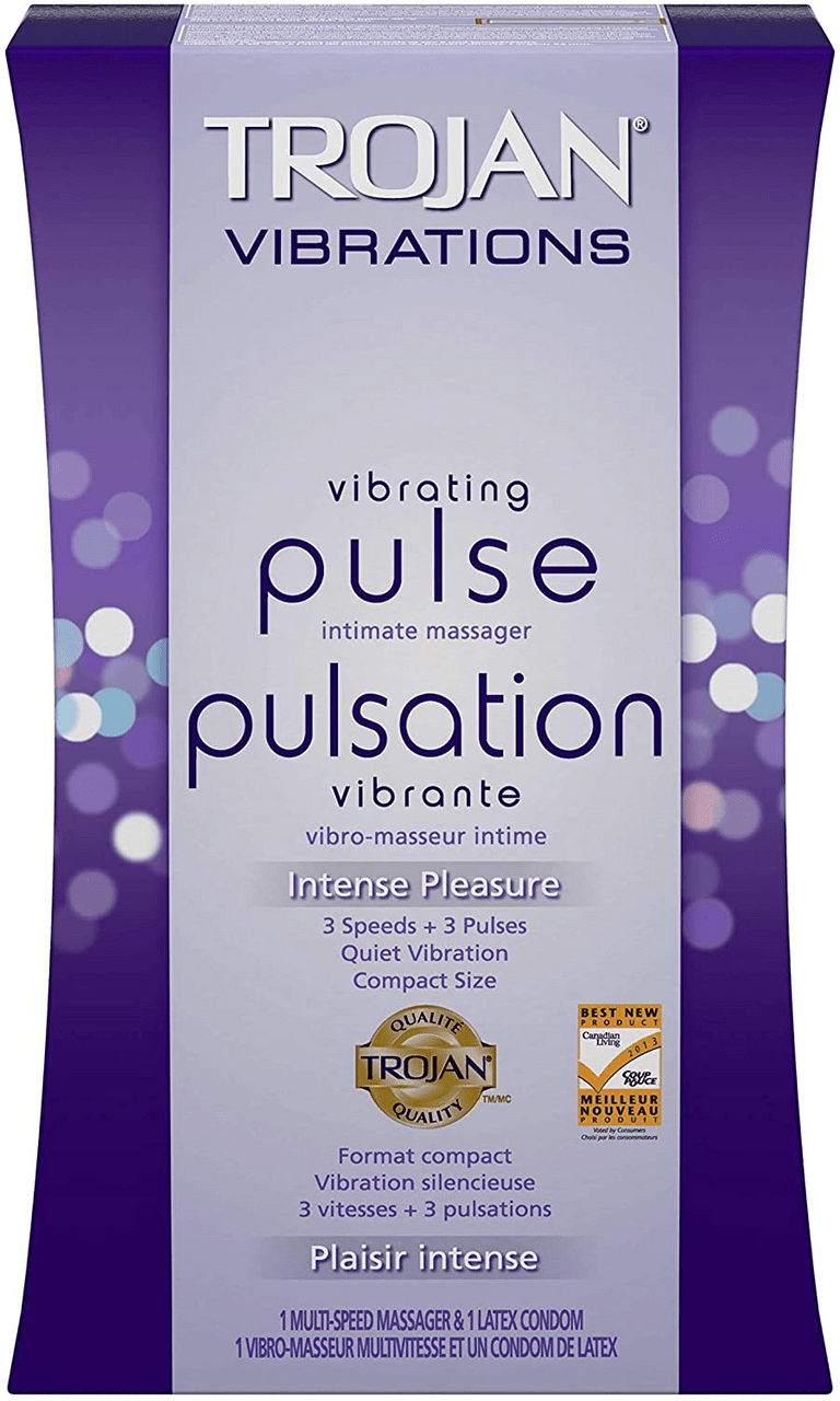 Trojan Vibrations Vibrating Pulse Intimate Massager