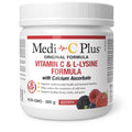 W. Gifford-Jones MD Medi-C Plus Vitamin C & Lysine Formula with Calcium Ascorbate Berry - Yeswellness.com