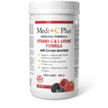 W. Gifford-Jones MD Medi-C Plus Vitamin C & Lysine Formula with Calcium Ascorbate Berry - Yeswellness.com