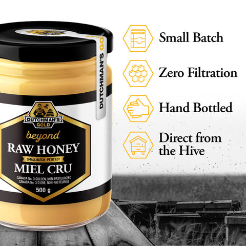 Dutchman's Gold Beyond Raw Honey 500g