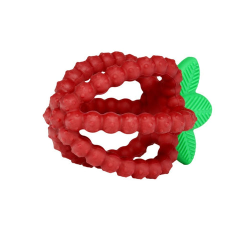 Razbaby RaZberry Bites Teething Toy Red