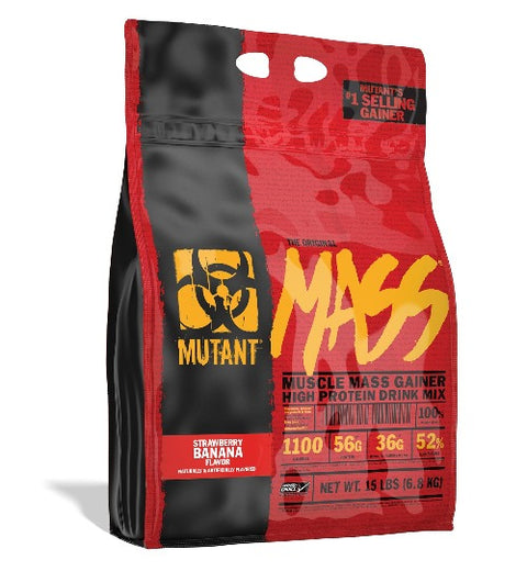 Mutant Mass Muscle Gainer (Various Flavours) banana 6.8kg