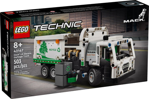 LEGO Technic Mack® LR Electric Garbage Truck, 42167