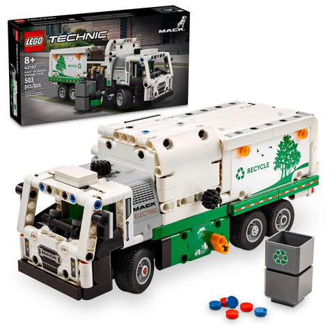 LEGO Technic Mack® LR Electric Garbage Truck, 42167