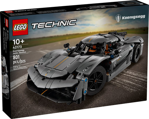 LEGO Technic Koenigsegg Jesko Absolut Grey Hypercar, 42173