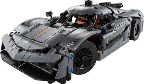 LEGO Technic Koenigsegg Jesko Absolut Grey Hypercar, 42173