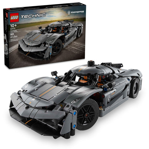 LEGO Technic Koenigsegg Jesko Absolut Grey Hypercar, 42173