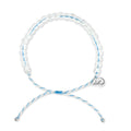 4Ocean Beluga Whale Bracelet - White / Light Blue - YesWellness.com