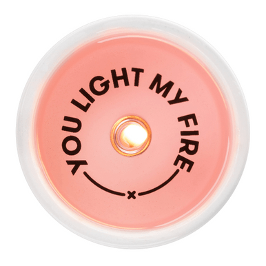 54 Celsius Message Candle You Light My Fire 1 Count