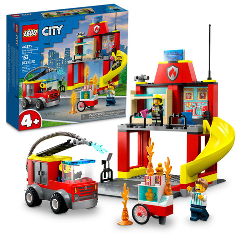 LEGO City Fire Station and Fire Truck, 60375