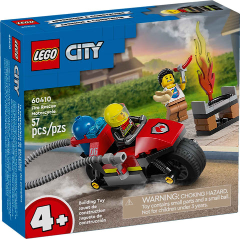 LEGO City Fire Rescue Motorcycle, 60410