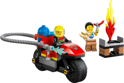 LEGO City Fire Rescue Motorcycle, 60410