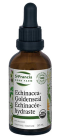 St. Francis Herb Farm Echinacea Goldenseal Tincture 50mL- Yeswellness.com