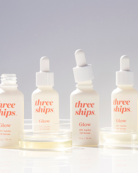 Three Ships Glow 49% Jojoba Oil Serum 30mL