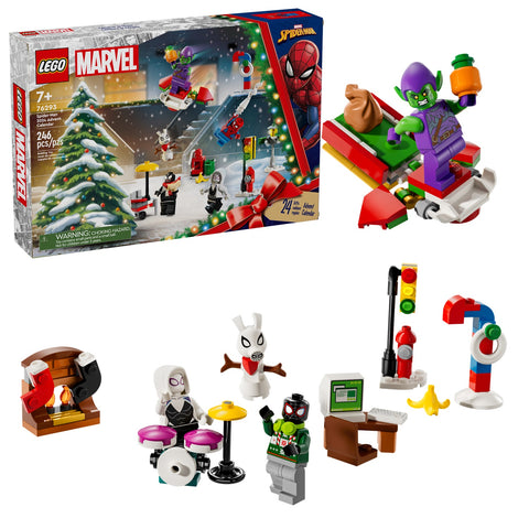 LEGO Super Heroes Marvel Spider-Man Advent Calendar 2024, 76293