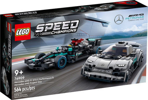 LEGO Speed Champions Mercedes-AMG F1 W12 E Performance & Merc, 76909