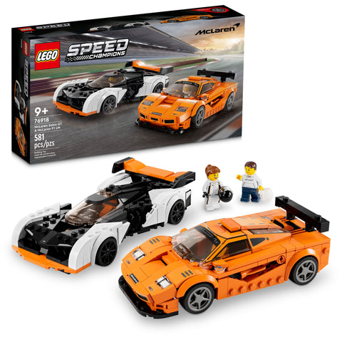 LEGO Speed Champions McLaren Solus GT & McLaren F1 LM, 76918