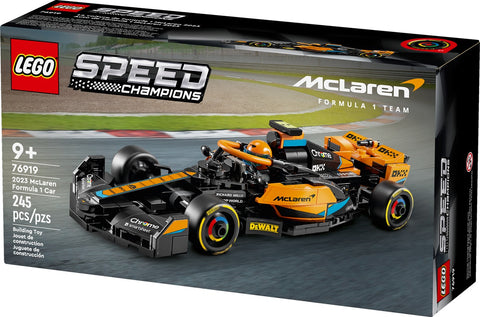 LEGO Speed Champions 2023 McLaren Formula 1 Race Car, 76919