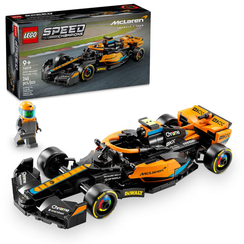 LEGO Speed Champions 2023 McLaren Formula 1 Race Car, 76919