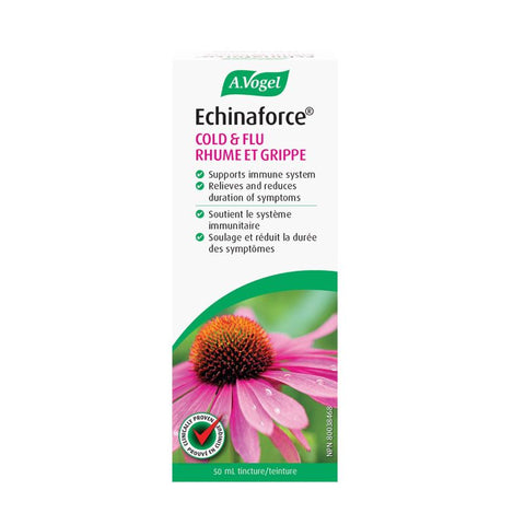 Expires March 2025 Clearance A. Vogel Echinaforce Cold and Flu Tincture 50mL