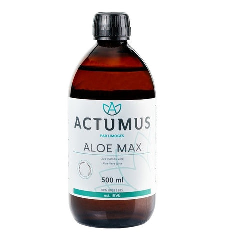 Actumus Aloe Max Aloe Vera Juice (Various Sizes) - YesWellness.com