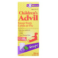 Advil Children's Suspension for Fever from Colds or Flu Dye Free Grape 100mL