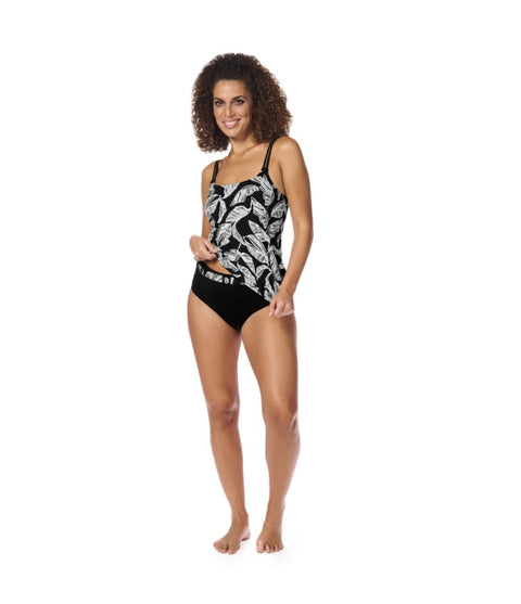 Amoena Lanzarote Black & White Tankini