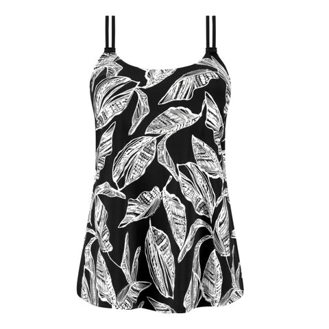 Amoena Lanzarote Black & White Tankini