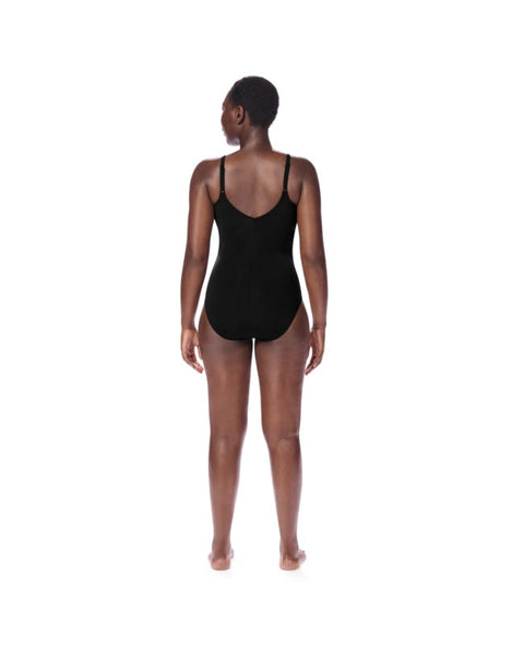 Amoena Lanzarote Black & White One Piece Swimsuit