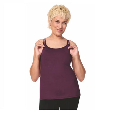 Amoena Valletta Tank Top Dark Berry