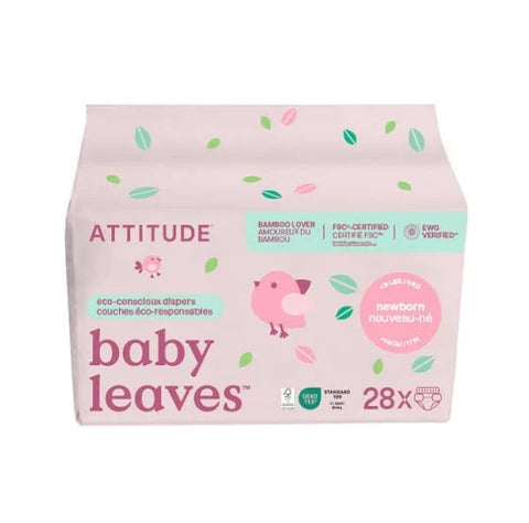 Attitude Eco-Conscious Baby Diapers (Various Sizes)