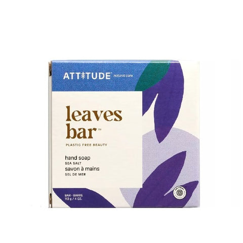 Attitude Leaves Bar Hand Soap 113g - YesWellness.com