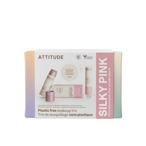 Attitude Oceanly Silky Pink Makeup Set - YesWellness.com