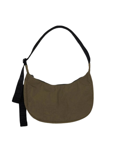 BAGGU Medium Nylon Crescent Bag (Various Designs)