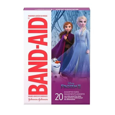 Band-Aid Frozen Adhesive Bandages 20 Assorted Sizes