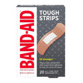 Band-Aid Tough Strips Adhesive Bandages 20 Bandages - YesWellness.com