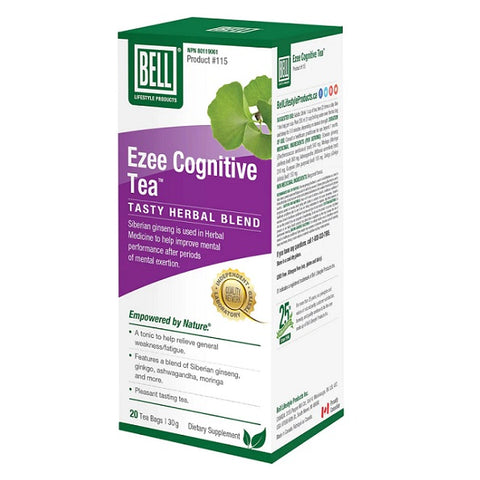 Bell Lifestyle Ezee Cognitive Tea 20 Tea Bags