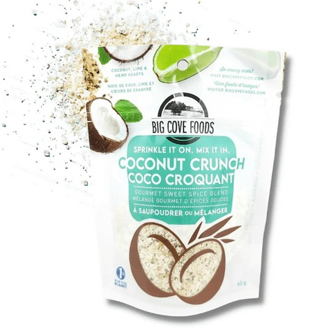 Big Cove Foods Coconut Crunch 60g - Yeswellness