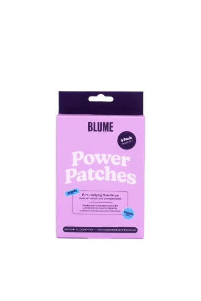 Blume Skincare Power Patches Pore Purifying Nose Strips 4 Pack - Yeswellness.com