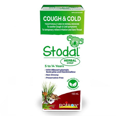 Boiron Children's Cough and Cold Stodal Herbal Syrup 150mL