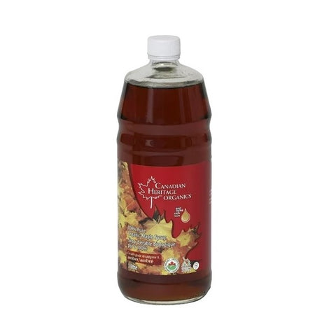 Canadian Heritage Organics Amber Maple Syrup (Various Sizes) - YesWellness.com