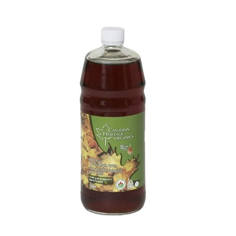 Canadian Heritage Organics Dark Maple Syrup 1L