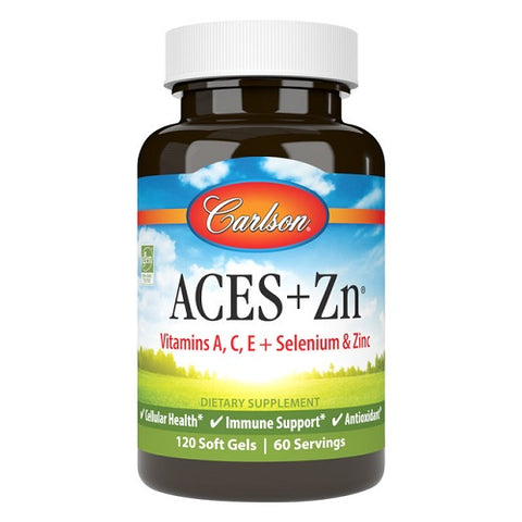 Carlson ACES + Zn 120 soft gels