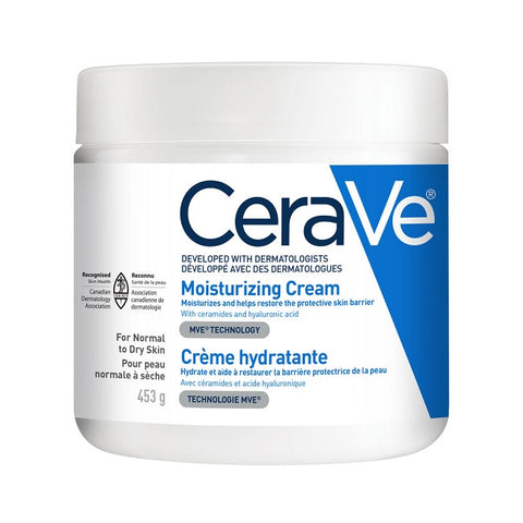 CeraVe Moisturizing Cream Daily Face & Body Moisturizer (Various Sizes)