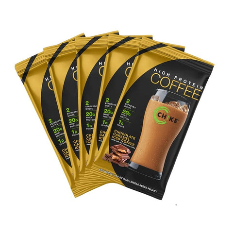 Chike Nutrition Chocolate Caramel Iced Coffee (Various Sizes)