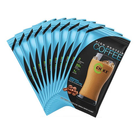 Chike Nutrition High Protein Ice Coffee Box 12 x 31g Packets (Various Flavours)