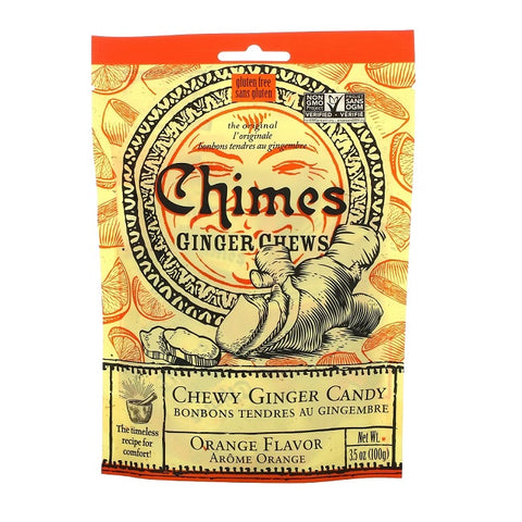 Chimes Ginger Chews Orange Flavour (Various Sizes) - YesWellness.com