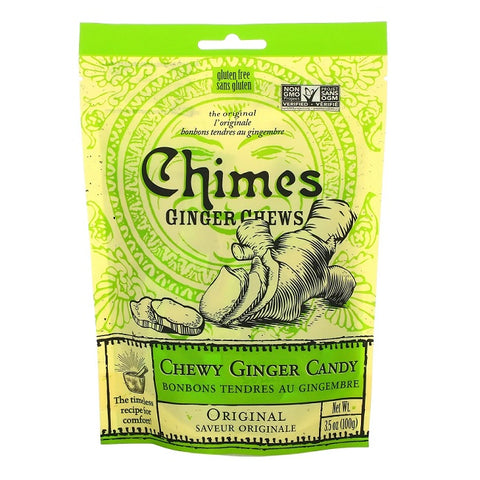 Chimes Ginger Chews Original Flavour (Various Sizes) - YesWellness.com