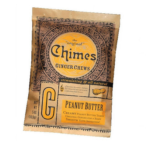 Chimes Ginger Chews Peanut Butter 141.8g - YesWellness.com